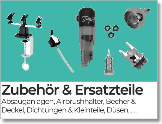 Airbrush Zubehör & Ersatzteile