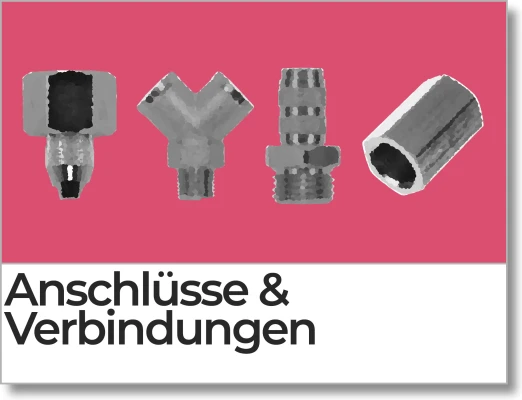 Airbrush Anschlüsse & Verbindungen