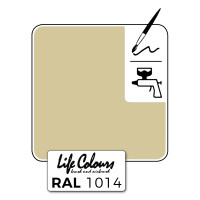 Life Colours RAL 1014 Elfenbein seidenmatt 15 ml