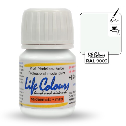 Life Colours RAL 9003 Signalweiß