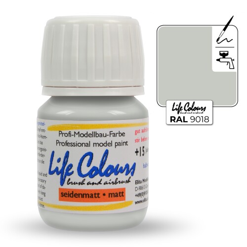 Life Colours RAL 9018 Papyrusweiß