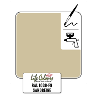 Life Colours RAL 1039-F9 Sandbeige matt 24 ml