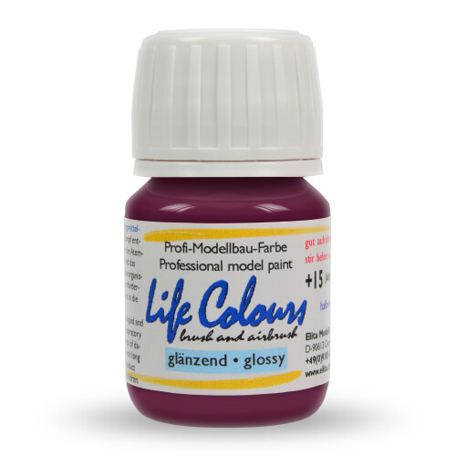 Life Colours RAL 4004 Bordeauxviolett glänzend 15 ml