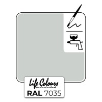 Life Colours RAL 7035 Lichtgrau seidenmatt 100 ml