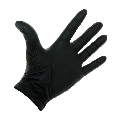 Nitrilhandschuhe, schwarz, Gr. S, 100 Stück