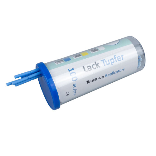 Lacktupfer medium, blau, 100 Stück in Disp. Dose