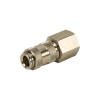 Schnellkupplung NW 2,7 mm G 1/8" Innengewinde