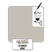 Life Colours FS 36622 Gray matt 15 ml