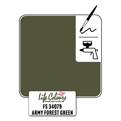 Life Colours FS 34079 Army Forest Green matt 15 ml