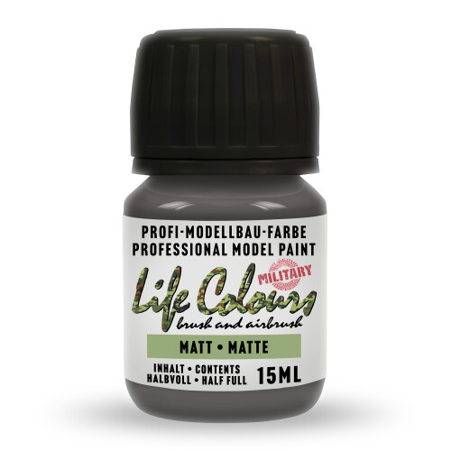 Life Colours FS 36081 Dark Gunship Gray matt 15 ml