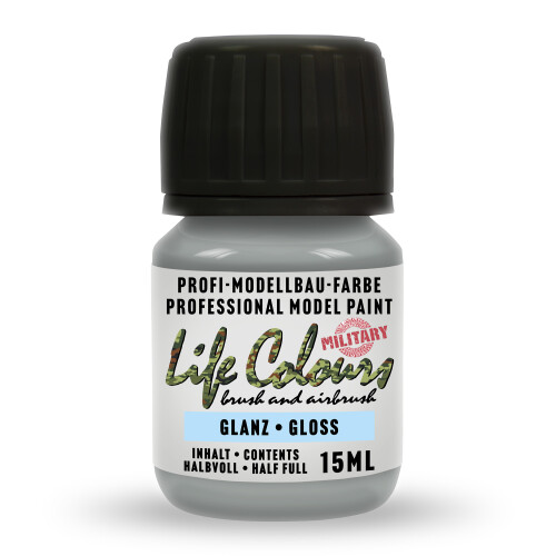 Life Colours FS 16473 Aircraft Gray / ADC Gray glanz 15 ml