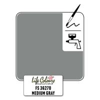 Life Colours FS 36270 Medium Gray matt 15 ml