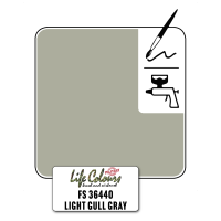 Life Colours FS 36440 Light Gull Gray matt 15 ml