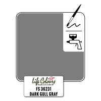 Life Colours FS 36231 Dark Gull Gray matt 15 ml