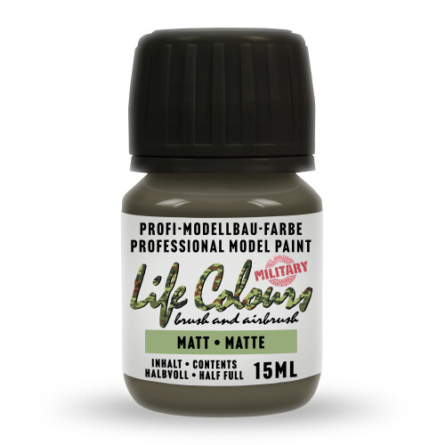 Life Colours FS 33070 Olive Drab Camo matt 15 ml
