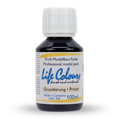 Life Colours Grundierung Universal Schwarz 100 ml
