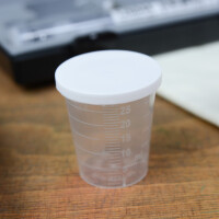 Deckel für Lackmischbecher, PE, weiß, 20 Stück