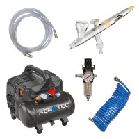 Airbrush All-in-One Komplettset