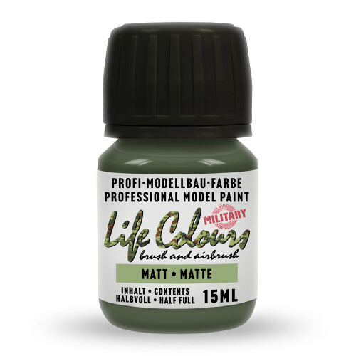 Life Colours RAL 6003 Olivgrün matt 15 ml
