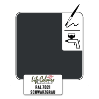 Life Colours RAL 7021 Schwarzgrau matt