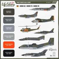 Life Colours Farb-Set Luftwaffe Tarnschema Norm 62, 72...