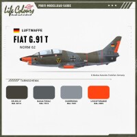 Life Colours Farb-Set Luftwaffe Tarnschema Norm 62, 72 & 76