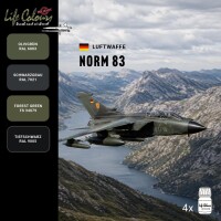 Life Colours Farb-Set Luftwaffe Tarnschema Norm 83 | Lizard Scheme