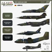 Life Colours Farb-Set Luftwaffe Tarnschema Norm 83 | Lizard Scheme