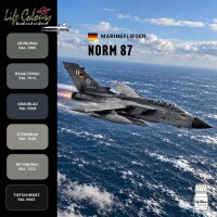 Life Colours Farb-Set Marineflieger Tarnschema Norm 87