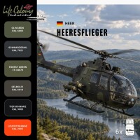 Life Colours Farb-Set Bundeswehr Heeresflieger