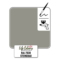 Life Colours RAL 7030 Steingrau matt 15 ml