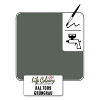 Life Colours RAL 7009 Grüngrau matt 15 ml