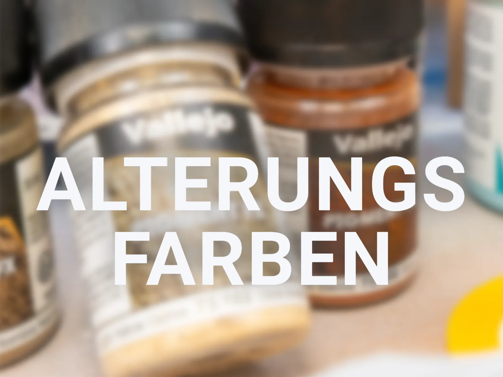Alterungsfarben