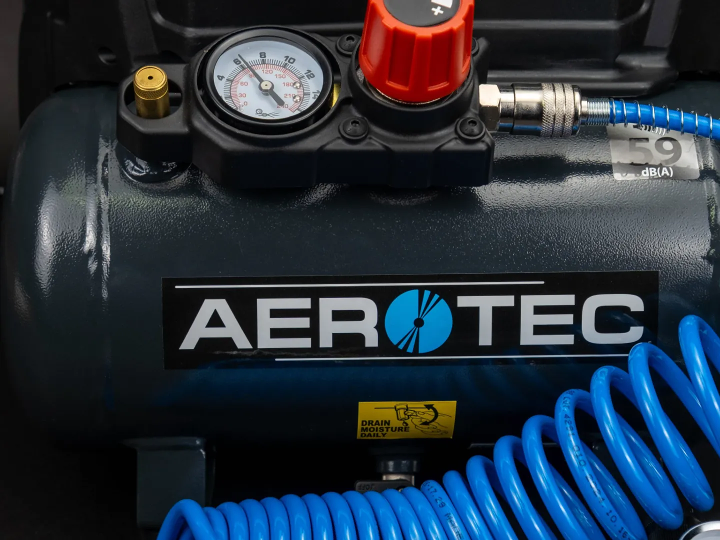Aerotec Super Seal 6 Kompressor Detailaufnahme