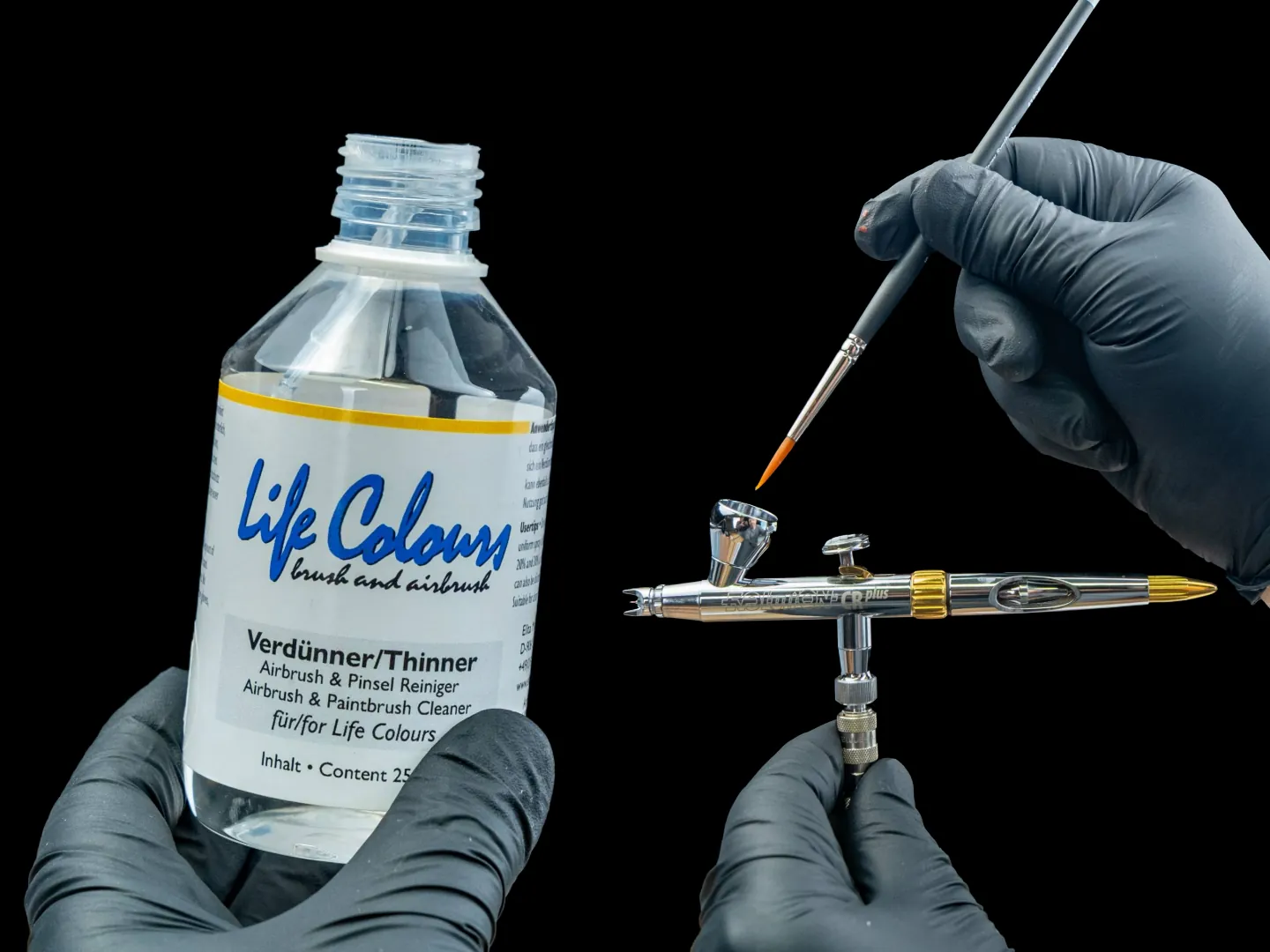 Effizienter Farbwechsel bei der Airbrush mit Elita Reiniger